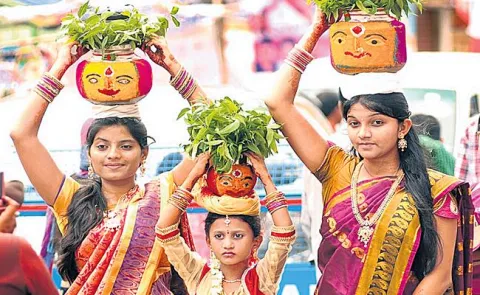 Bonalu Celebrations Started At Golconda Fort  - Sakshi