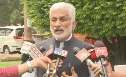 MP Vijayasai Reddy Fires On BJP  - Sakshi