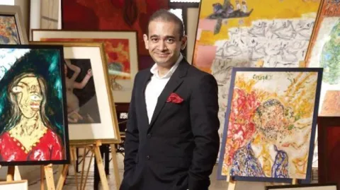 Interpol red corner notice against Nirav Modi - Sakshi