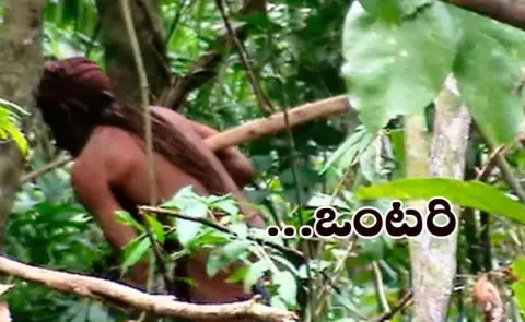 Brazil releases video of lonely man of the Amazon - Sakshi