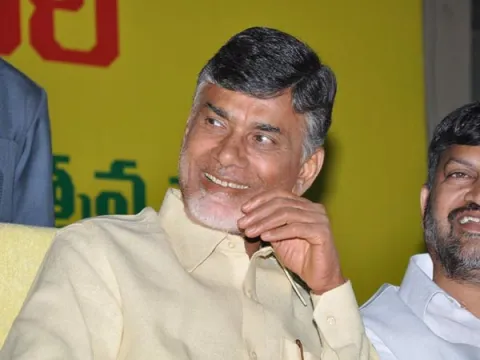 chandrababu naidu sketch on bhogapuram airport - Sakshi
