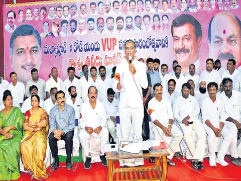 Harish Rao Demands Special Status For Telangana - Sakshi