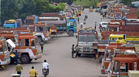 Petroleum Tanker Owners Have Extended Their Support to Lorry Owners Strike  - Sakshi