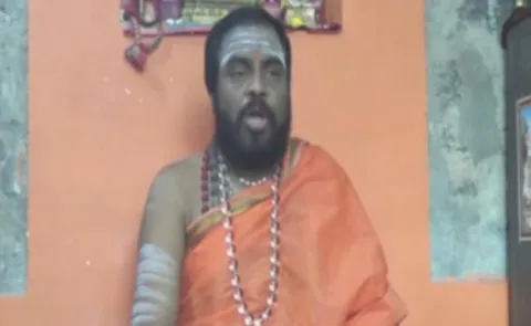 SC And ST Case Filed On Shiva Swamy - Sakshi