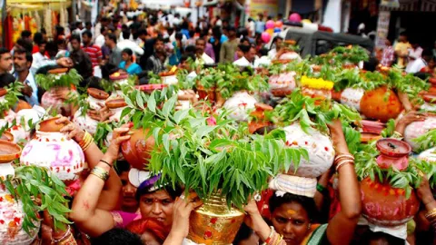 Secunderabad Ujjaini Mahankali Bonalu  - Sakshi