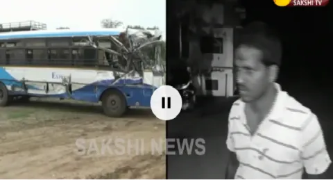 two road accidents in krishna district nandigama - Sakshi