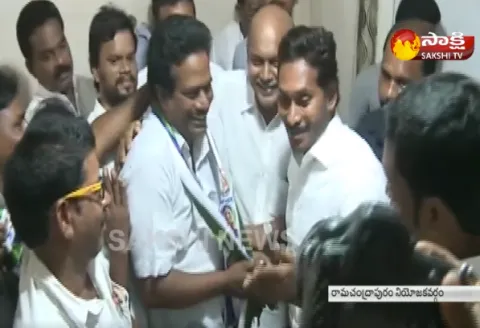 TDP leader mangina rambabu joins ysrcp - Sakshi