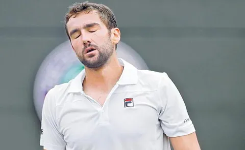 Marin Cilic beaten by Guido Pella in second round - Sakshi