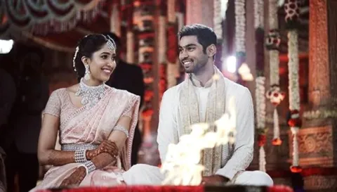 Tollywoods biggest stars attended Shriya Bhupal and Anindith Reddy's wedding ceremony - Sakshi