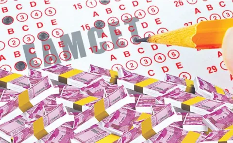 Rs 100 crore scam in Eamcet Leakage - Sakshi