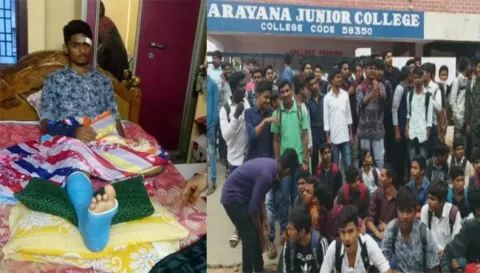 College Student commit Suicide Attempt In Hyderabad - Sakshi