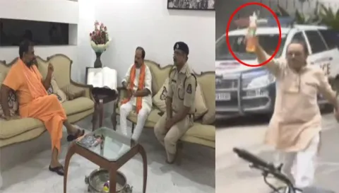 Swami Paripoornananda House Arrest In Jubilee Hills - Sakshi