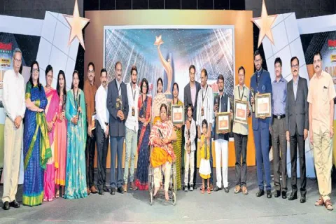 Sakshi Excellence Awards Event 2018@ JRC, Hyderabad  - Sakshi