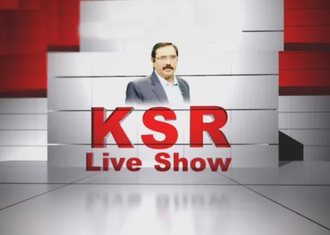 Debate on Rahul Comments on Modi And KCR - KSR Live Show - Sakshi