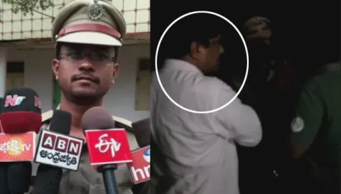 Youth Attack On Forest Oficer In Mahaboobnagar  - Sakshi