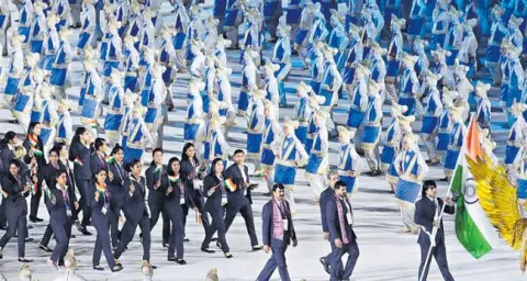 Asian Games 2018 Opening Ceremony - Sakshi