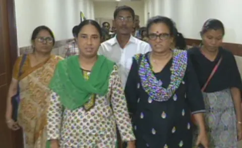 Molestation Accusations On TRS Leader D Srinivas Son - Sakshi