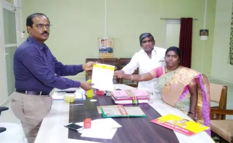 West Godavari-Penugonda MPP Surekha Resign  - Sakshi