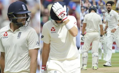 Ashwin, Ishant send shock waves across England - Sakshi