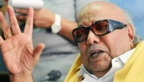  M Karunanidhi Did Not Believe In God - Sakshi