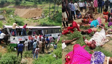 57 dead, 32 hurt in India’s worst bus tragedy in Telangana - Sakshi