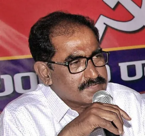 Tammineni Veerabhadram Speech at kamareddy - Sakshi