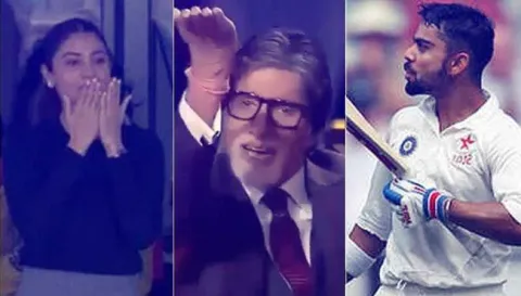 Amitabh Bachchan teases Anushka Sharma about Virat Kohli on KBC  - Sakshi