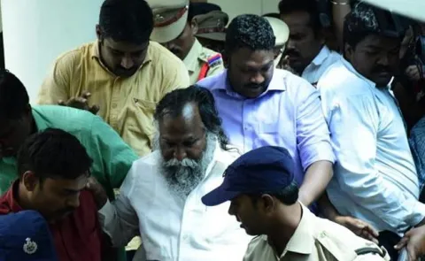 Ex-lawmaker Jagga Reddy gets bail in human trafficking case - Sakshi