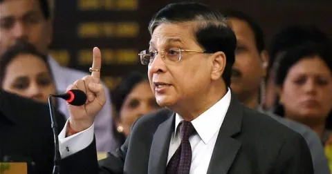 CJI Dipak Misra-led benches delivered 8 key verdicts in 4 days  - Sakshi