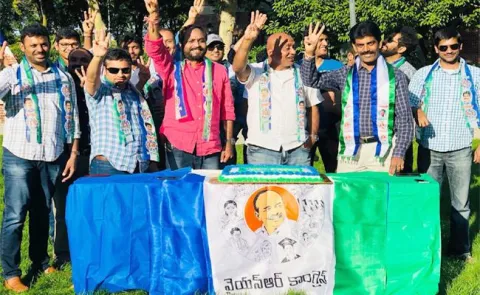 NRIs Wishes YS Jangan mohanreddy - Sakshi