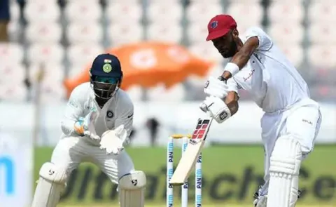 Roston Chase Leads West Indies Fight Back Against India In 2nd Test - Sakshi