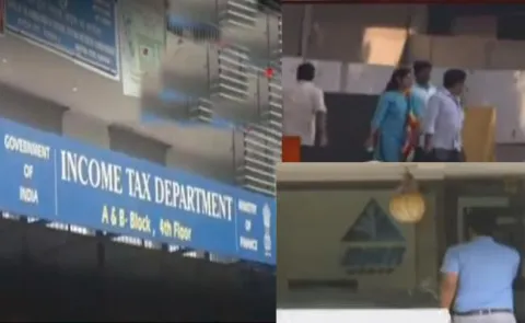 IT Raids on Minister Narayana House & institutions - Sakshi