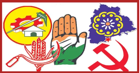 Mahakutami Seats Allocation Details  - Sakshi