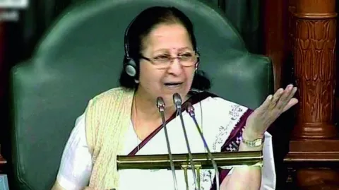 Lok Sabha Speaker comment on MPs - Sakshi