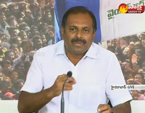 YSRCP MLA Gadikota Srikanth Reddy Critics CM Chandrababu - Sakshi
