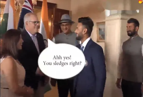 How did Australian Prime Minister recognize Rishabh Pant at first sight? - Sakshi