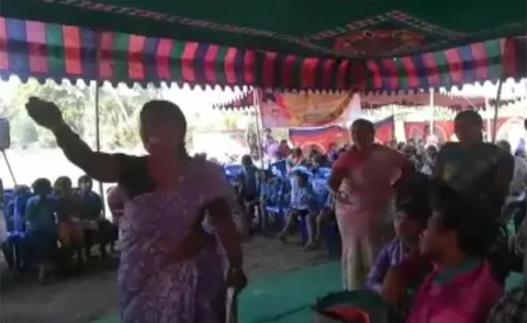 Disrupted In Akividu Janmabhoomi Program - Sakshi