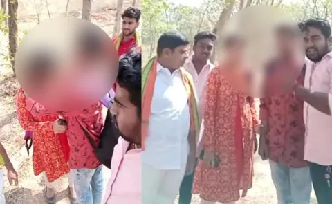 Bajrang Dal Activist Done Marriage to The Love Couple On Valentines Day - Sakshi
