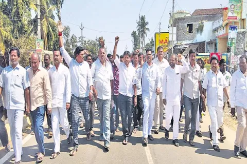 TDP Leaders Attack On YSRCP Office In Srikakulam District  - Sakshi
