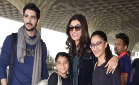 Sushmita Sen Boyfriend Rohman Shawl Wins Race For Her Daughter - Sakshi