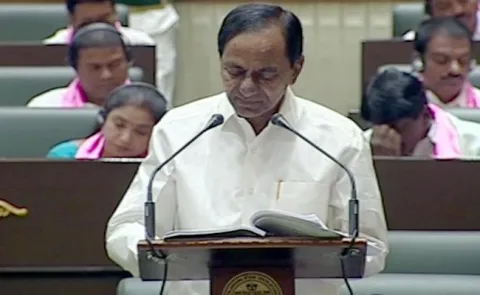KCR Announces Rs 1 Lakh Farm Loan Waiver - Sakshi