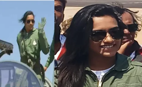 PV Sindhu Flies In Made-In-India Tejas Fighter Jet - Sakshi