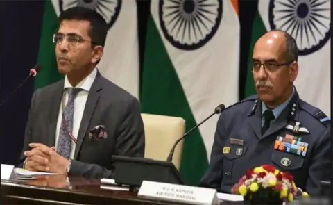 India shot down Pak Air Force F-16 fighter jet, one IAF pilot missing in action, confirms gov - Sakshi