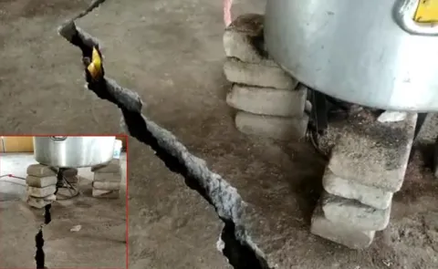 Cracks At Polavaram Project Spillway Restaurant - Sakshi