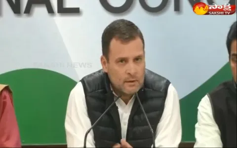Congress Chief Rahul Gandhi Speaks To Media About Rafale Deal - Sakshi