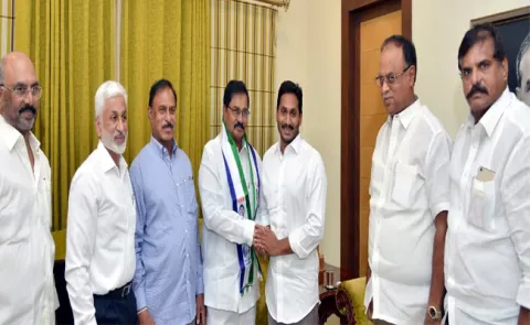 Adala Prabhakar Reddy Joins YSR Congress Party - Sakshi