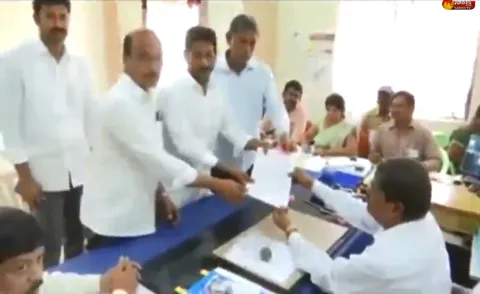 YS Jagan Files Nomination Papers for Pulivendula Assembly Seat - Sakshi