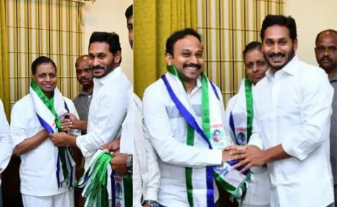 Dadi Veerabhadra Rao Joins YSR Congress Party - Sakshi
