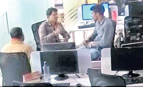 Telangana police seize IT firm's office in data theft case - Sakshi