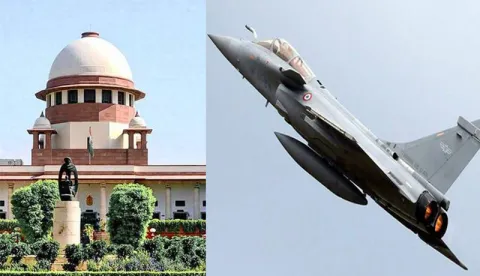 Supreme Court agrees to hear review petitions on Rafale deal - Sakshi